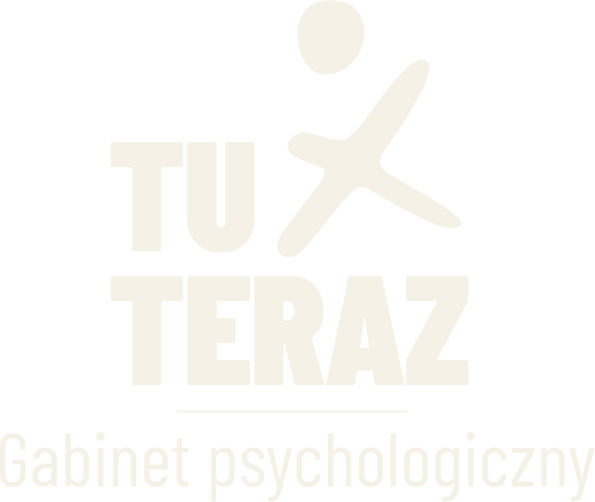 TU I TERAZ logo
